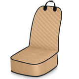 Dog Car Seat Cover Pets Front Dog Car Seat Cover for SUV Trucks. Waterproof Nonslip Car Seat Covers for Dogs Front Seats Large Khaki