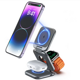 3-in-1 Foldable Wireless Charging Stand