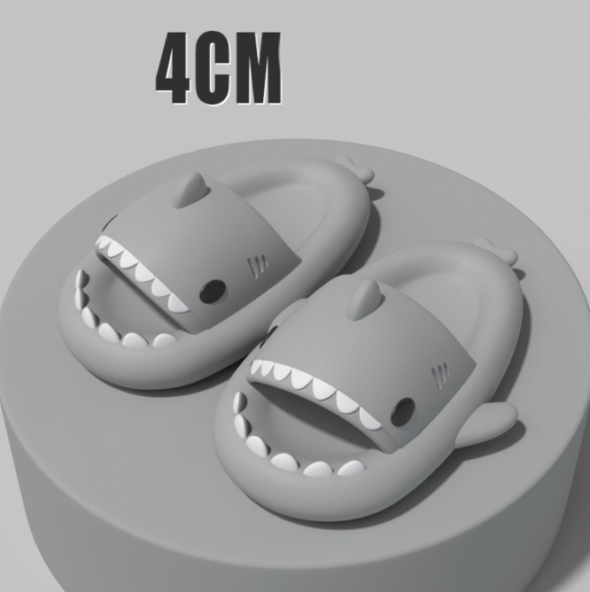 Funny Shark Slippers for Adults - Indoor/Outdoor Use