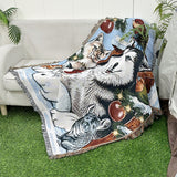 Bohemian Outdoor Camping Blanket and Picnic Mat