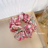 Pastoral Floral Oil Painting Large Hair Ring