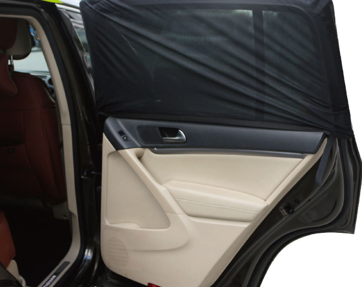 Car Window Shade, Mesh Mosquito Net, Sun Blocker