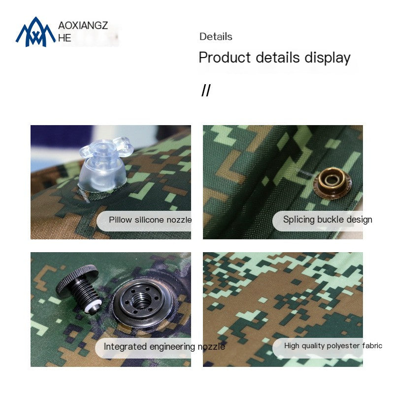 Thick Outdoor Camping Automatic Inflatable Mat (Wholesale)