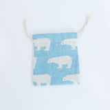 Cotton Linen Drawstring Storage Bag for Students