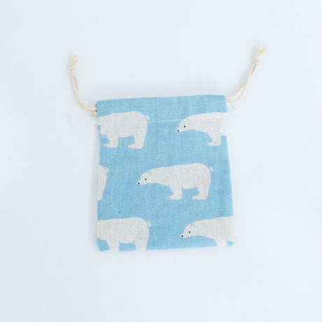 Cotton Linen Drawstring Storage Bag for Students