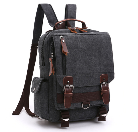 Fashionable Canvas Outdoor Travel Backpack