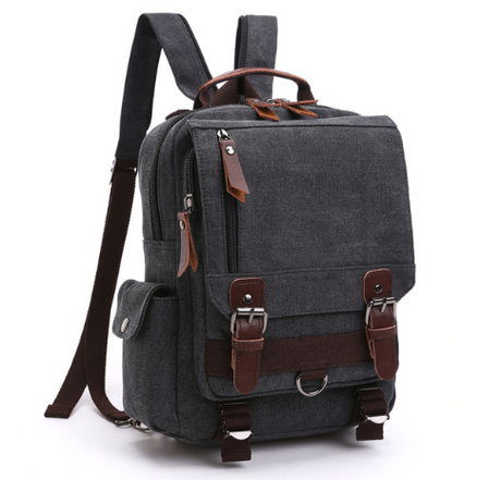Fashionable Canvas Outdoor Travel Backpack