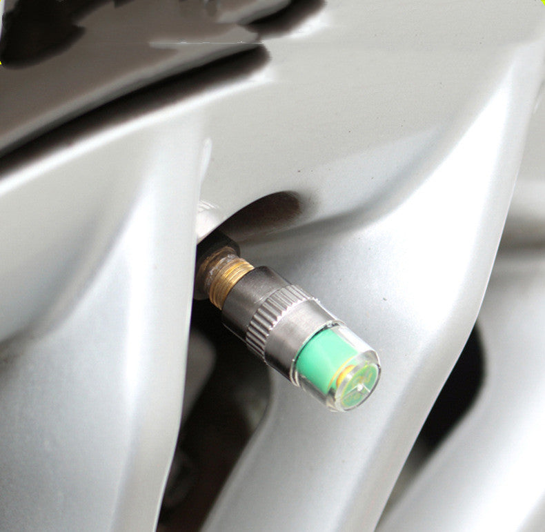 Tire Pressure Caps for Car Tire Monitoring