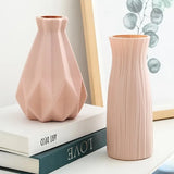 Modern Plastic Flower Vase for Home Decoration (1pc)