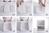 Multifunctional Clothes Storage Box with Drawer Design