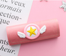 Strawberry Girl Frame Glasses Case, Simple Portable Storage
