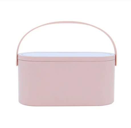 Portable LED Makeup Mirror Storage Box