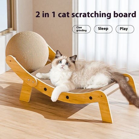 Pet Recliner Scratch Board Toy
