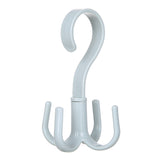 S-Shaped Rotatable Hook for Multifunctional Storage