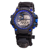 Paracord Watch, Bracelet, and Camping Adventure Band