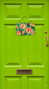 Lilies in Watercolor Wall or Door Hanging Prints