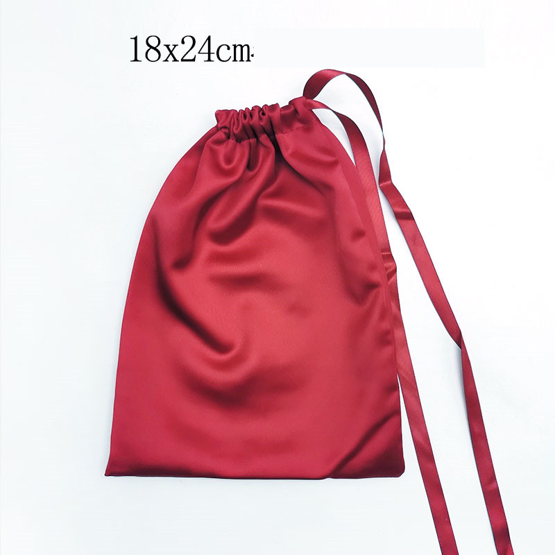 Silk Drawstring Storage Bag – Travel Organizer Pouch