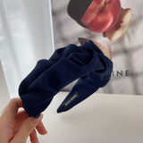 Wide Edge Cloth Hair Band for Women - Retro Style Accessory