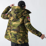 Men's Winter Camouflage Hoodie Jacket (Thick & Warm)