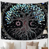 Tree of Life Tapestry Wall Hanging for Home Decor