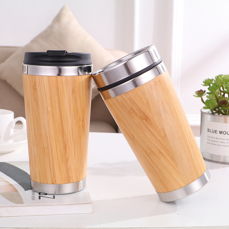 Bamboo Car Cup, Coffee Mug, Tea Cup