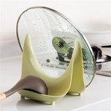 Multifunctional Kitchen Storage Rack for Utensils and Lids