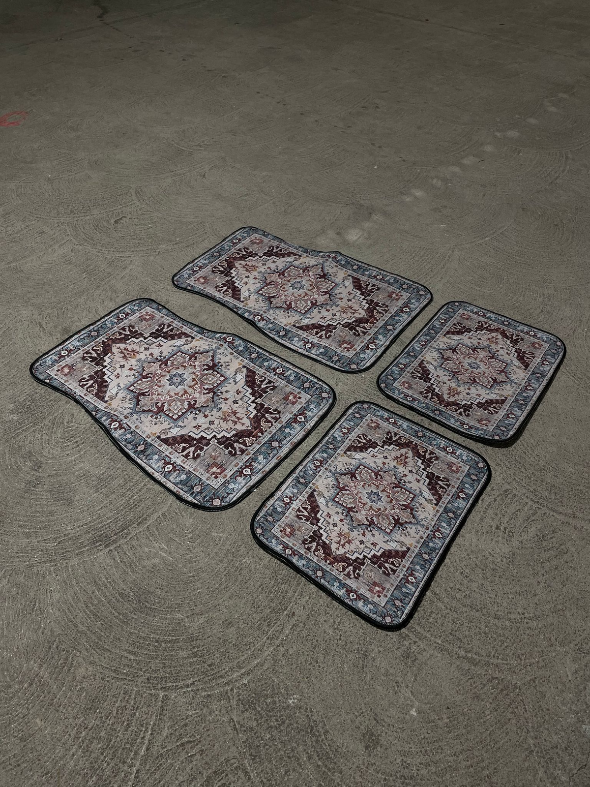 4pcs American Style Car Floor Mats