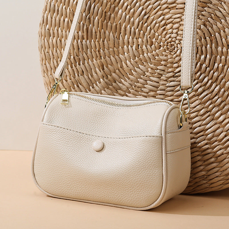2024 Fashion Genuine Leather Women's Shoulder Bag