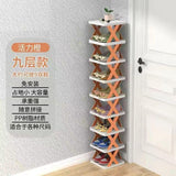 Multi-Layer Foldable Shoe Rack for Home Storage