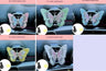 Moving Embroidery Butterfly Car Accessories