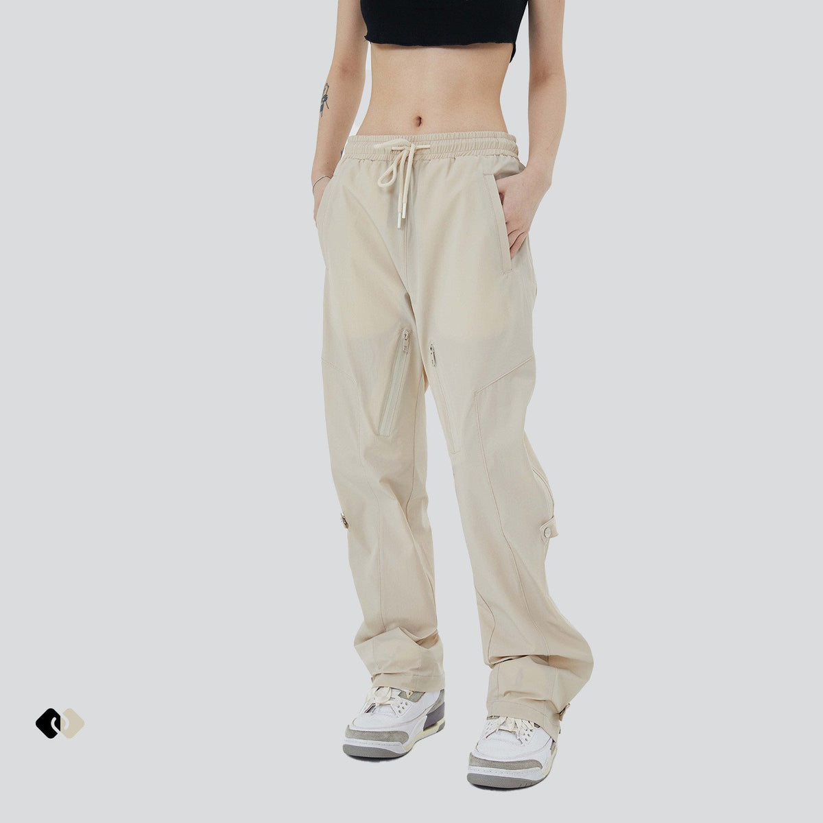 Retro Casual Outdoor Functional Street Pants