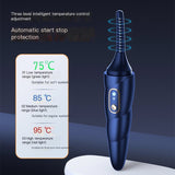 Portable Heated Eyelash Curler with Three Heat Settings