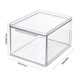 Stackable Acrylic Makeup Organizer with Storage Drawers