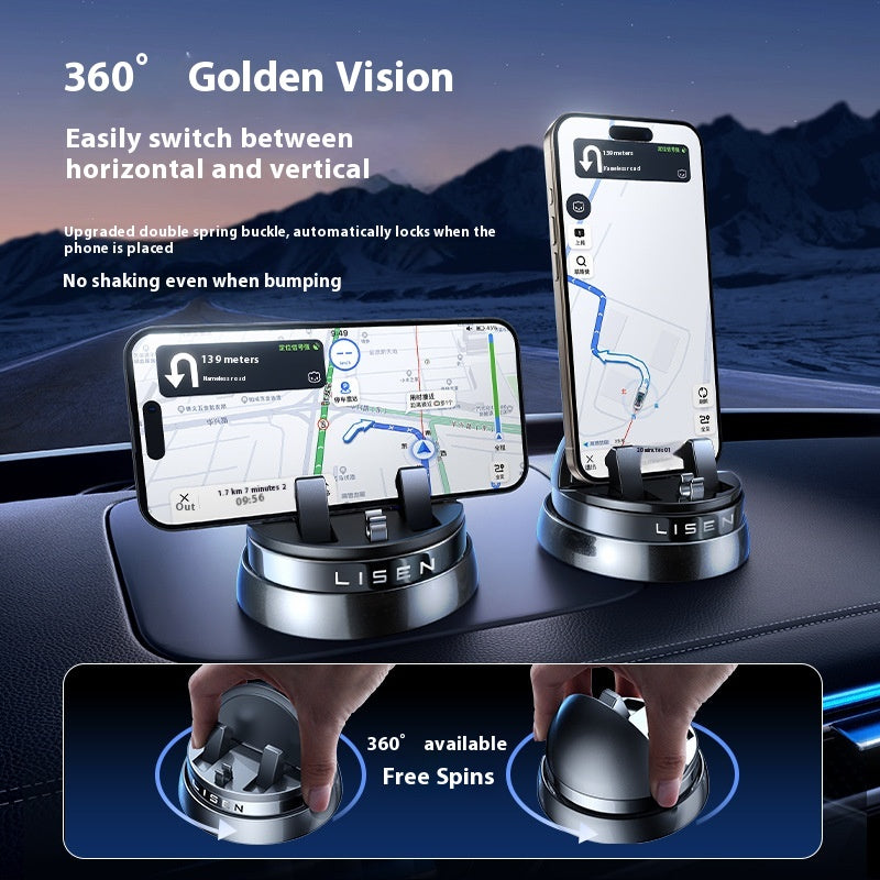 360° Rotatable Car Dashboard Phone Holder