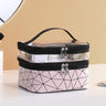 Transparent Travel Makeup Organizer with Large Capacity