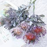 Artificial Flowers with 2 Heads for Home Decoration