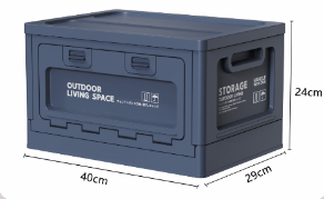 Camping Storage Box with Folding Bench and Chopping Board