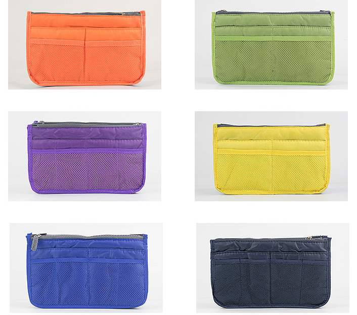 Double Zipper Makeup and Toiletry Storage Bag