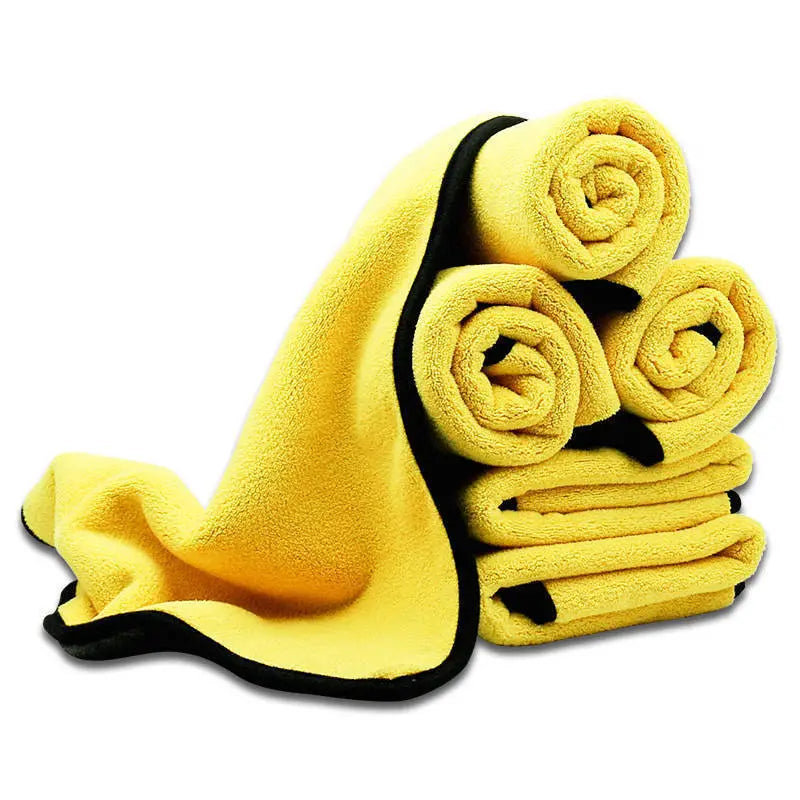 2pcs Double Thick Absorbent Towel for Car Wash