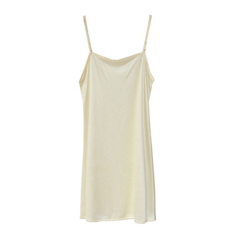 Thin Shoulder Strap Spring & Summer Dress Slip Petticoat