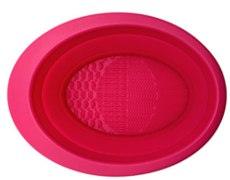 Folding Silicone Makeup Brush Washing Bowl (Single)