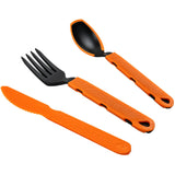 Jetboil TrailWare Backpacking and Camping Utensil Set Extendable Fork Knife and Spoon