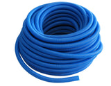 Absolute USA SLT12BL 1/2-Inch x 100-Feet Blue Split Loom Split Wire Loom Polyethylene Conduit Corrugated Plastic Tubing Sleeve for Various Automotive Home Marine Industrial Wiring Applications Etc
