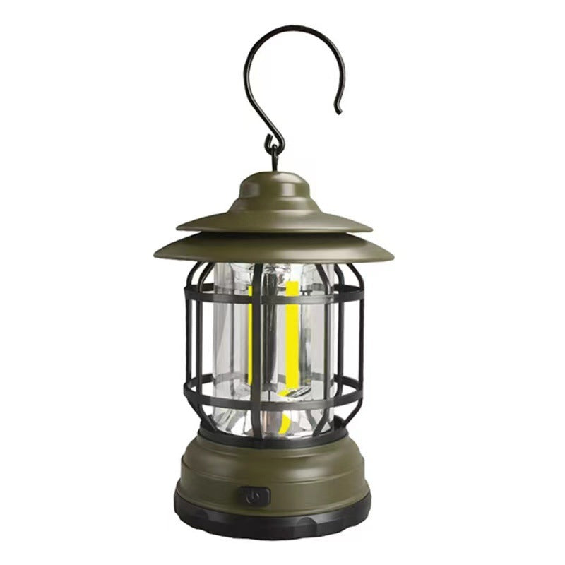 New Vintage Lantern - Outdoor Camping Rechargeable Light