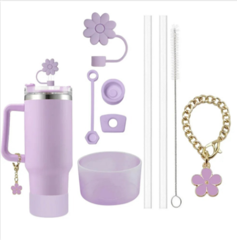 9-Piece Silicone Cup Accessory Set