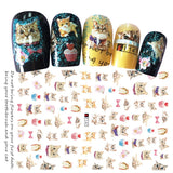 Adhesive Nail Decals for Creative Nail Art