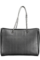 Calvin Klein Black Polyester Women Handbag