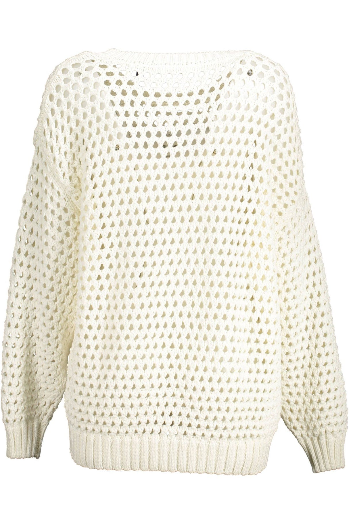 Gant White Cotton Women Sweater