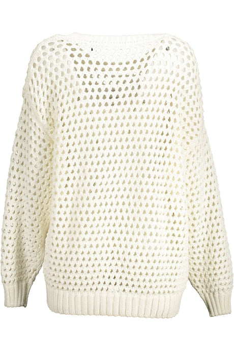 Gant White Cotton Women Sweater