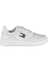 Tommy Hilfiger White Polyester Women Sneaker